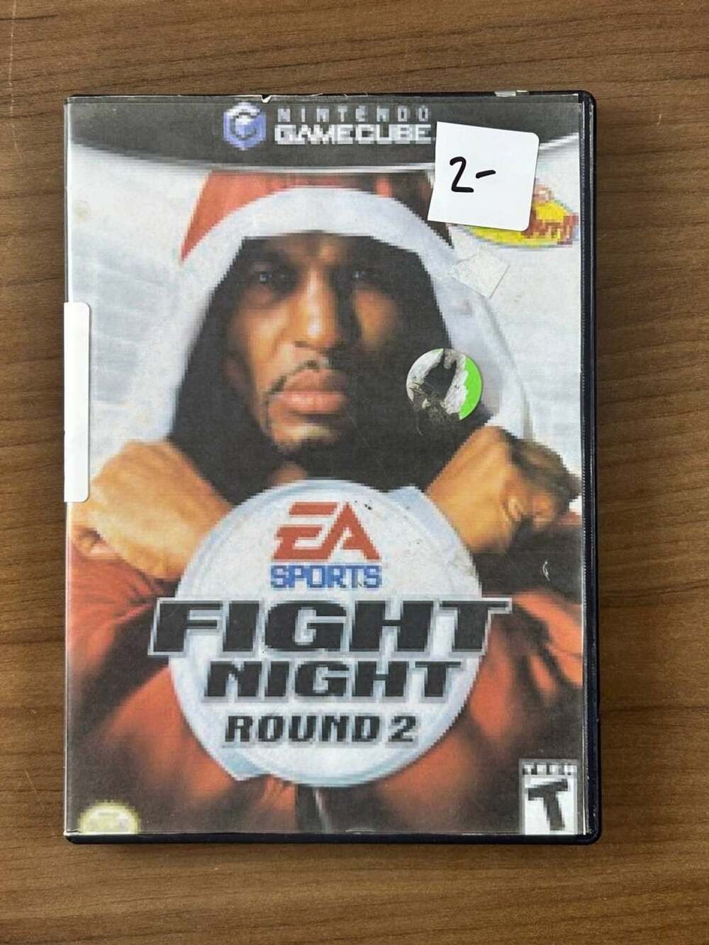 Fight Night Round 2 Nintendo GameCube 2005 Disc Case EA Sports NTSC-U/C